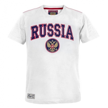 131740 Футболка белая RUSSIA 1400р.