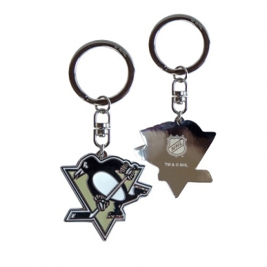 55004 брелок Pittsburgh Penguins эмблема 300р.