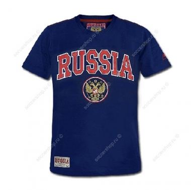 131820 Футболка синяя RUSSIA 1400р.