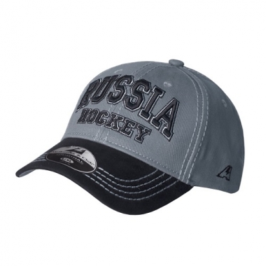 10162 Бейсболка сер-чер Hockey р55-58 1000р.